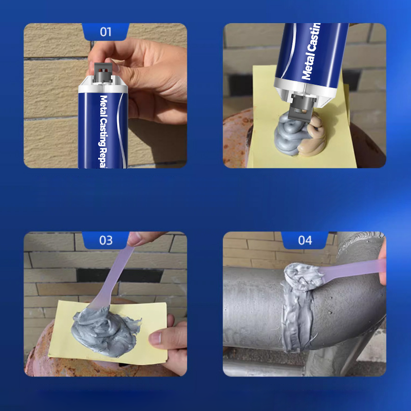 🛠️🔥 Heavy-Duty Metal Repair Paste —Weld-Free Liquid Steel Magic for Engines, Pipes & Cracks 🛠️