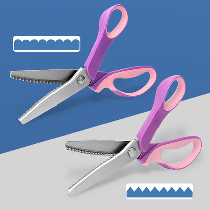 ⚡⚡⚡LAST 44 PCS LEFT!!! ✂️Multipurpose Pinking Shears Serrated Scissors