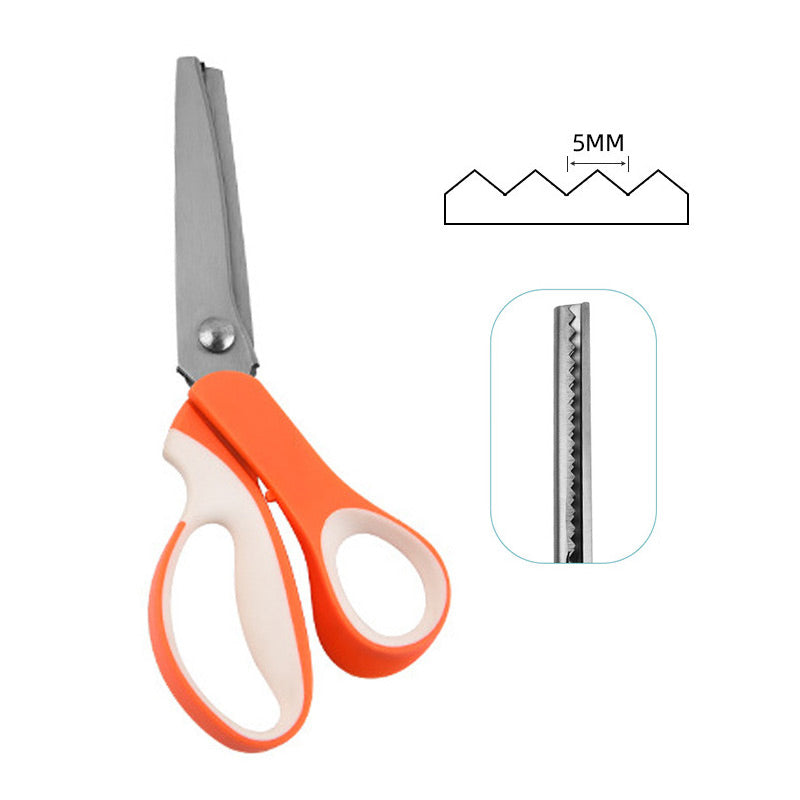 ⚡⚡⚡LAST 44 PCS LEFT!!! ✂️Multipurpose Pinking Shears Serrated Scissors