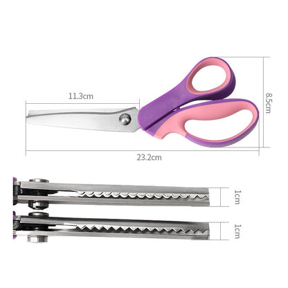 ⚡⚡⚡LAST 44 PCS LEFT!!! ✂️Multipurpose Pinking Shears Serrated Scissors