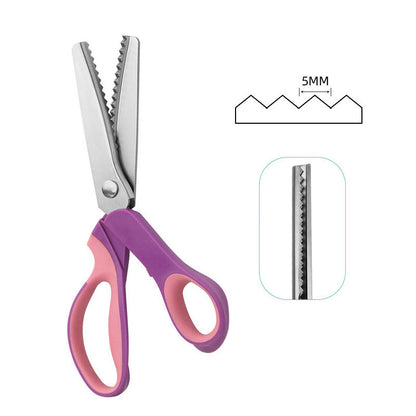⚡⚡⚡LAST 44 PCS LEFT!!! ✂️Multipurpose Pinking Shears Serrated Scissors