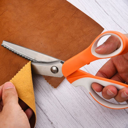 ⚡⚡⚡LAST 44 PCS LEFT!!! ✂️Multipurpose Pinking Shears Serrated Scissors