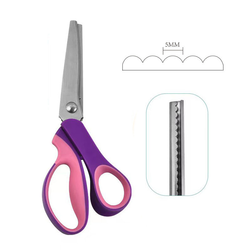 ⚡⚡⚡LAST 44 PCS LEFT!!! ✂️Multipurpose Pinking Shears Serrated Scissors