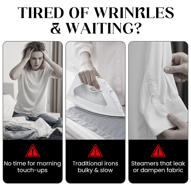 ⚡⚡⚡LAST 44 PCS LEFT!!! 👚Portable Handheld Garment Steamer