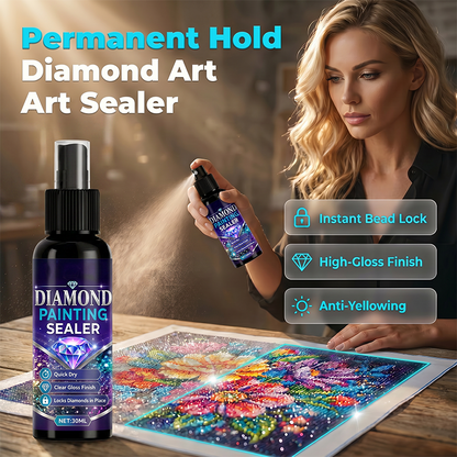 ⚡⚡⚡LAST 44 PCS LEFT!!! 💎✨ Diamond art sealer – locks beads, glossy finish, dries fast & lasts