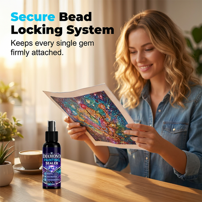 ⚡⚡⚡LAST 44 PCS LEFT!!! 💎✨ Diamond art sealer – locks beads, glossy finish, dries fast & lasts
