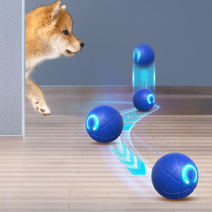 ✨ Auto-Bouncing Smart Pet Ball | Chew-Resistant, Motion-Activated & Relieves Separation Anxiety 🐾
