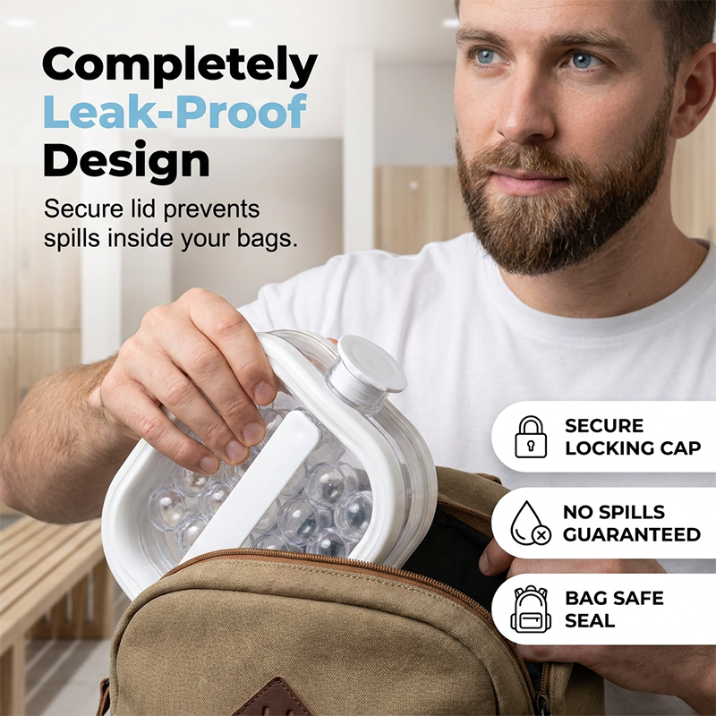 🧊 Ultimate 2-in-1 Portable Ice Ball Maker Kettle | Spill-Proof, Odor-Free & Easy Release Pop-Up Ice Mold ✨