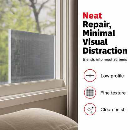 🛠️ Ultimate Fix | Heavy Duty Fiberglass Mesh Repair Tape - Instantly Mend Rips & Tears in Seconds!