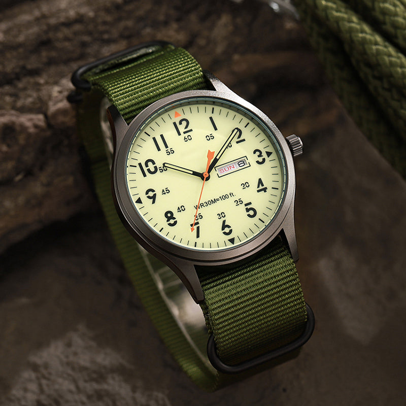 ⚡⚡⚡LAST 44 PCS LEFT!!!🎁2026 New Arrivals 50% OFF💥Men's Quartz Watch with Luminous Display – Dual Glow, 30M Water Resistant, Date Window 🕶️