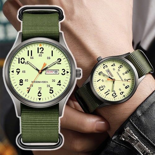 ⚡⚡⚡LAST 44 PCS LEFT!!!🎁2026 New Arrivals 50% OFF💥Men's Quartz Watch with Luminous Display – Dual Glow, 30M Water Resistant, Date Window 🕶️
