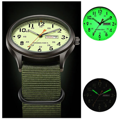 ⚡⚡⚡LAST 44 PCS LEFT!!!🎁2026 New Arrivals 50% OFF💥Men's Quartz Watch with Luminous Display – Dual Glow, 30M Water Resistant, Date Window 🕶️