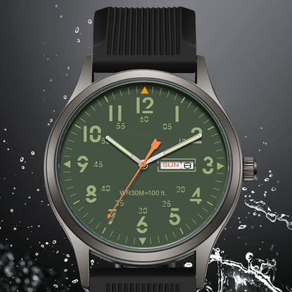 ⚡⚡⚡LAST 44 PCS LEFT!!!🎁2026 New Arrivals 50% OFF💥Men's Quartz Watch with Luminous Display – Dual Glow, 30M Water Resistant, Date Window 🕶️