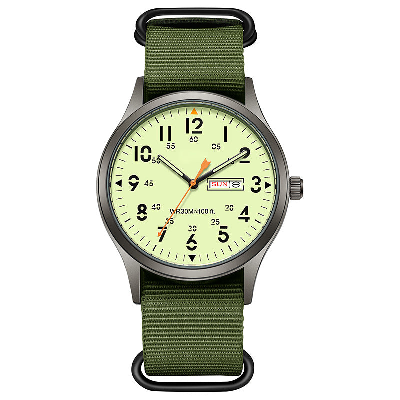⚡⚡⚡LAST 44 PCS LEFT!!!🎁2026 New Arrivals 50% OFF💥Men's Quartz Watch with Luminous Display – Dual Glow, 30M Water Resistant, Date Window 🕶️