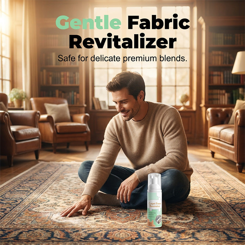 🔥Waterless Carpet Foam Stain Remover with Towel