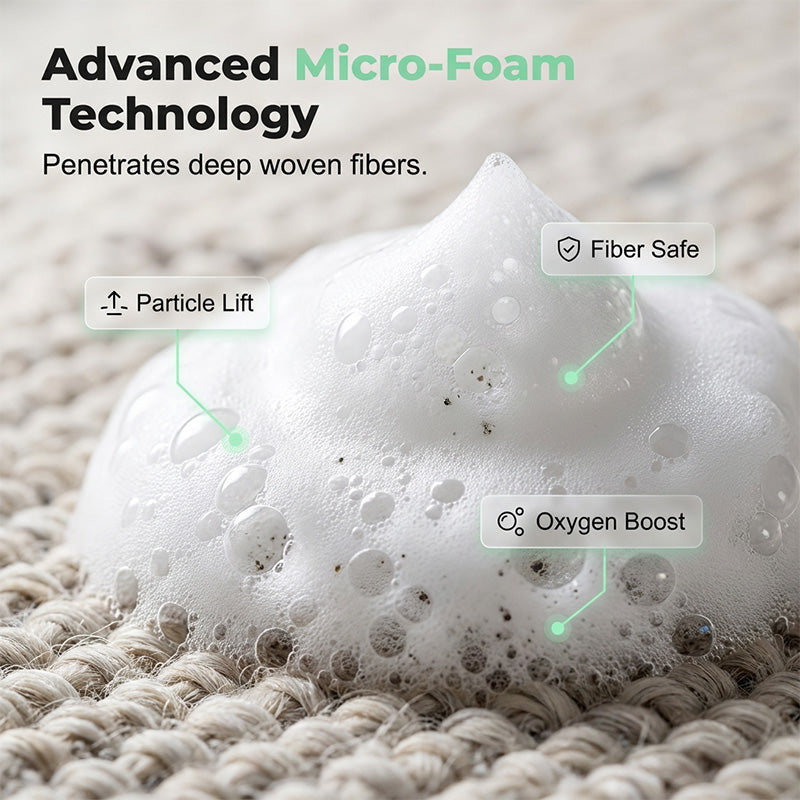🔥Waterless Carpet Foam Stain Remover with Towel