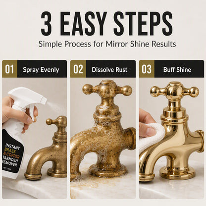 ⚡⚡⚡LAST 44 PCS LEFT!!! nstant Brass Tarnish Remover Spray