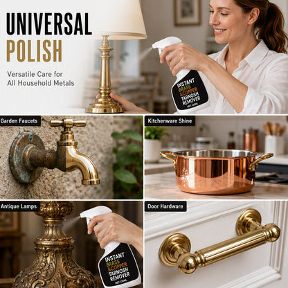 ⚡⚡⚡LAST 44 PCS LEFT!!! nstant Brass Tarnish Remover Spray