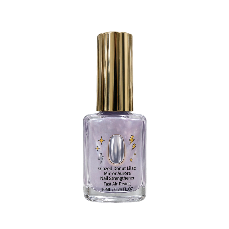🔥Last Day Buy 1 Get 1 Free $9.99Each🔥💜✨Lilac Glossy Mirror Nail Strengthener