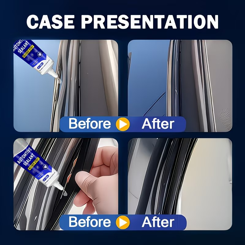 🔥Last Day Buy 1 Get 1 Free $9.99 Each🔥 Car Door Rubber Sealant Adhesive – 2‑In‑1 Seal & Bond Automotive Repair Glue, Fixes Rubber Strip Gaps, Tears & Loose Trim for Car Interior Parts