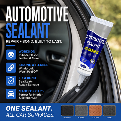 🔥Last Day Buy 1 Get 1 Free $9.99 Each🔥 Car Door Rubber Sealant Adhesive – 2‑In‑1 Seal & Bond Automotive Repair Glue, Fixes Rubber Strip Gaps, Tears & Loose Trim for Car Interior Parts