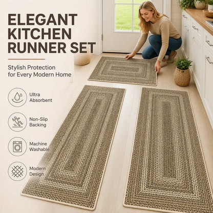 ⚡⚡⚡LAST 44 PCS LEFT!!! 📢📢50% OFF !! ⏰Elegant Woven Runner Rug
