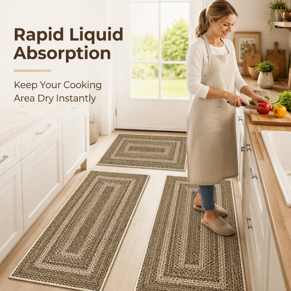 ⚡⚡⚡LAST 44 PCS LEFT!!! 📢📢50% OFF !! ⏰Elegant Woven Runner Rug