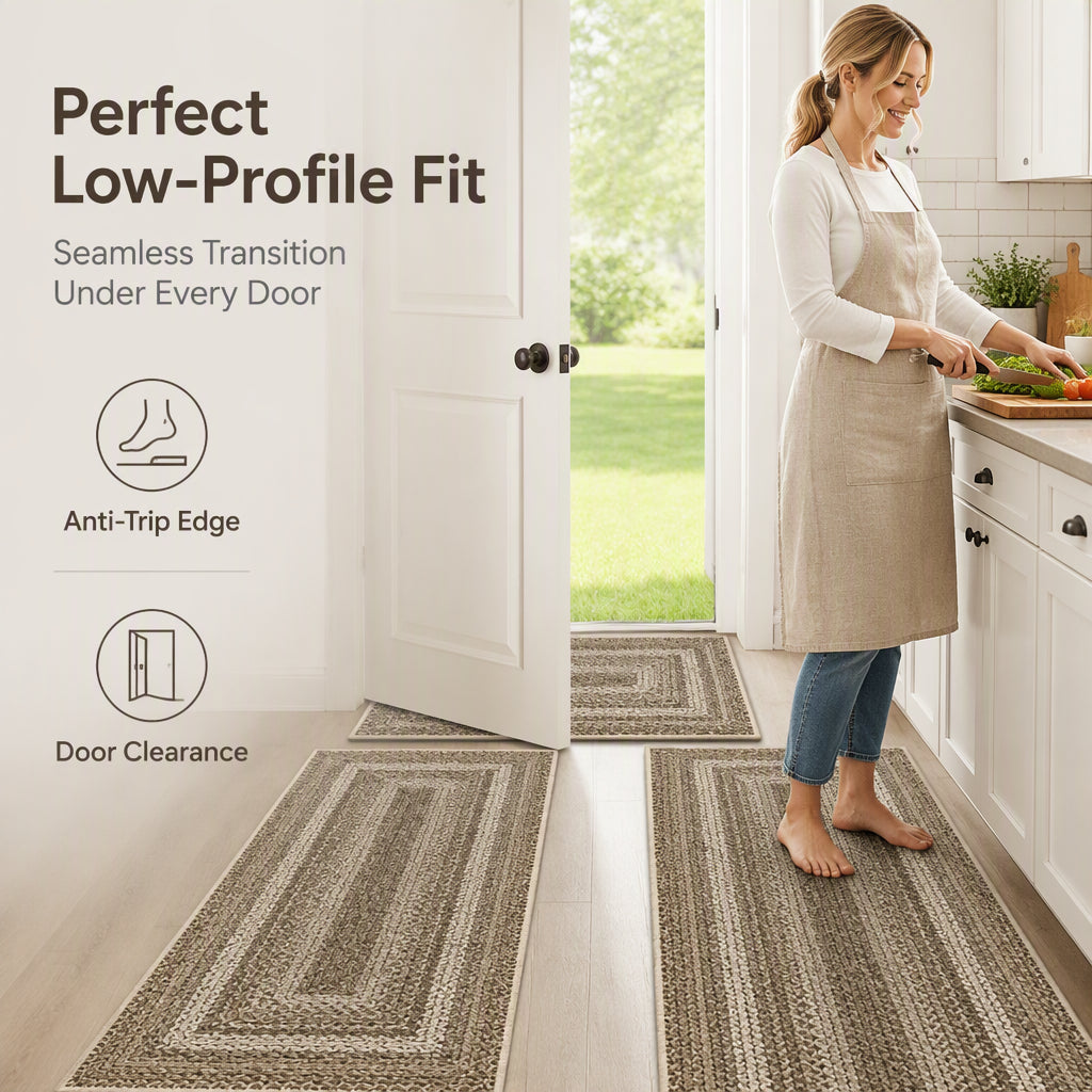⚡⚡⚡LAST 44 PCS LEFT!!! 📢📢50% OFF !! ⏰Elegant Woven Runner Rug