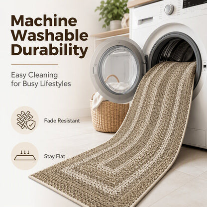 ⚡⚡⚡LAST 44 PCS LEFT!!! 📢📢50% OFF !! ⏰Elegant Woven Runner Rug