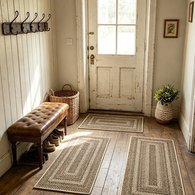 ⚡⚡⚡LAST 44 PCS LEFT!!! 📢📢50% OFF !! ⏰Elegant Woven Runner Rug