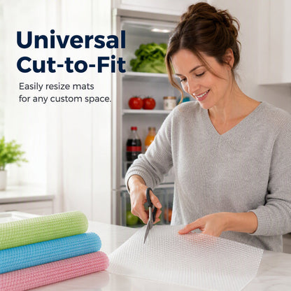 ⚡⚡⚡LAST 44 PCS LEFT!!! 🧊 50% OFF NOW! 🛡️ Waterproof Fridge Shelf Liners – Non-slip, easy-clean & food-safe – Keeps fridge shelves fresh & organized ✨