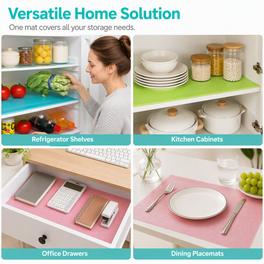 ⚡⚡⚡LAST 44 PCS LEFT!!! 🧊 50% OFF NOW! 🛡️ Waterproof Fridge Shelf Liners – Non-slip, easy-clean & food-safe – Keeps fridge shelves fresh & organized ✨