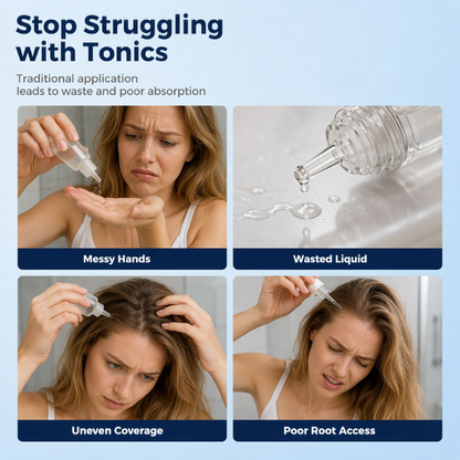 ⏰Last Day Buy 1 Get 1 Free $9.99 Each!!⏰Transparent Hair Oil Applicator Comb