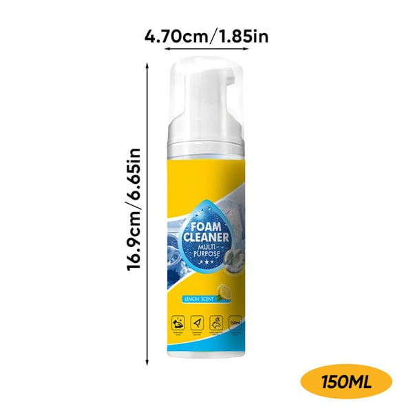 🔥Last Day 60% OFF🔥 Foam No-Rinse Cleaner — Spray, Wipe & Done